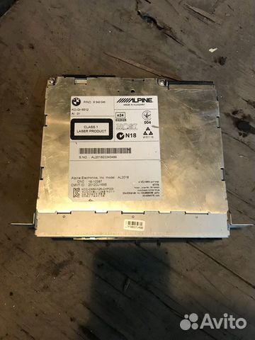 Магнитола Alpine для BMW F10 F12 F01 F02 F07 F25