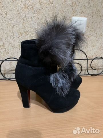 Ботильоны зимние