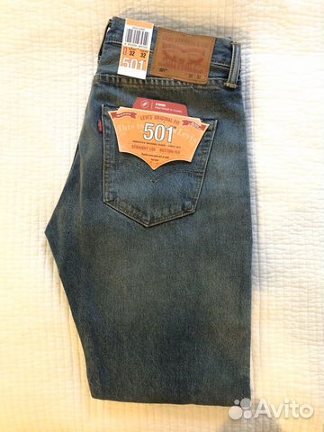 Джинсы Levi’s 501 модель (32х32) новые, оригинал Джинсы Levi’s 501 модель (32х32) новые, оригинал