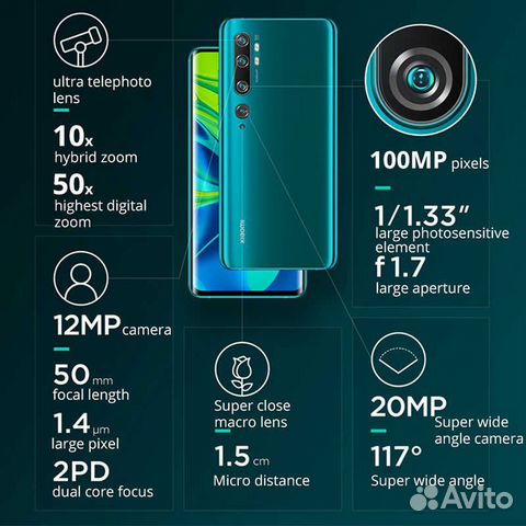 Xiaomi Mi Note 10 6/128gb