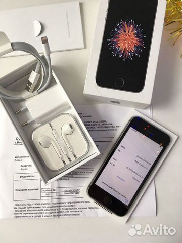 Новый iPhone se 32gb space gray Новый iPhone se 32gb space gray