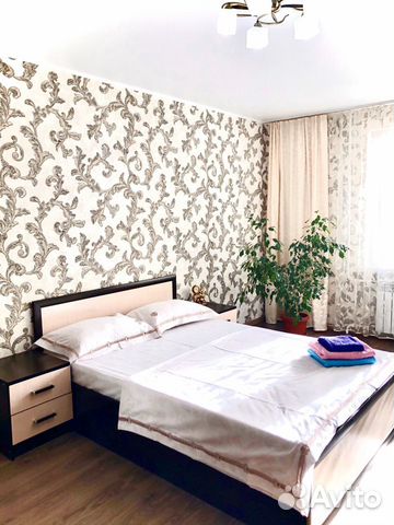 

1-к. квартира, 55 м², 2 кровати