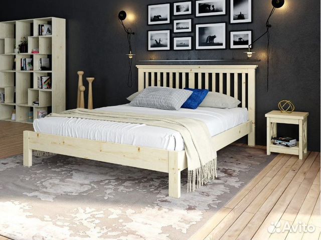 Кровать В Скандинавском Стиле Фото