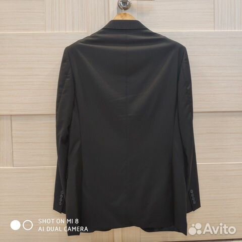 Мужской костюм темно-синий (почти черный)