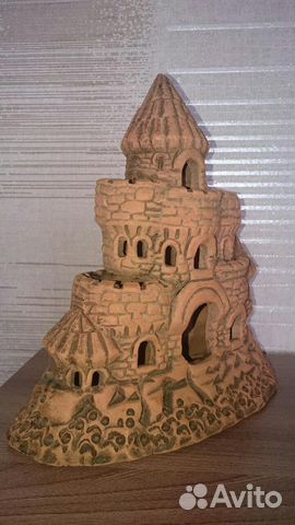 Замок (керамика) для аквариума купить на Зозу.ру - фотография № 3