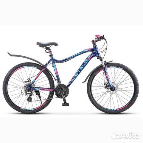 Велосипед Stels Miss-6100 MD V030 Темно-синий (LU0 Велосипед Stels Miss-6100 MD V030 Темно-синий (LU0