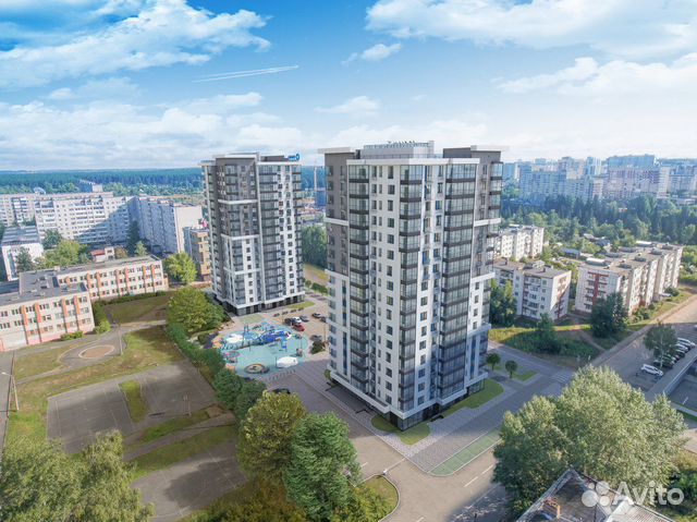 3-к квартира, 75.4 м², 13/17 эт.