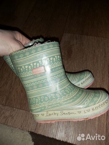 Резиновые сапоги