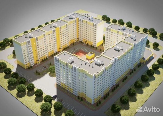 1-к квартира, 42.2 м², 2/10 эт.