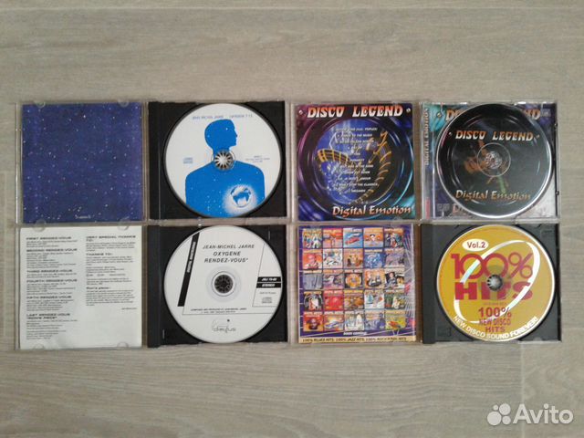 Компакт-диски CD с музыкой