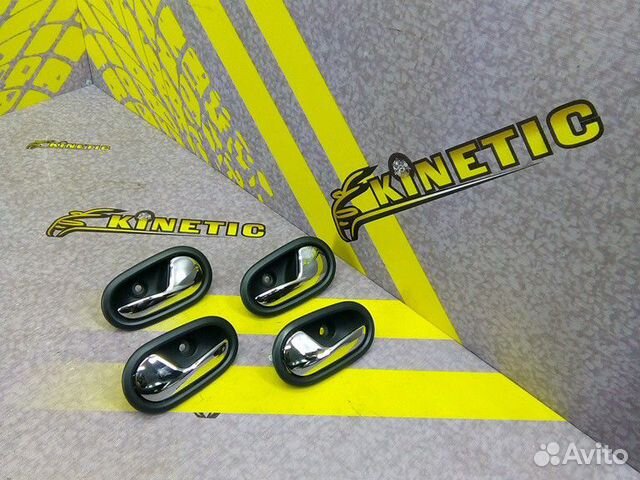 Ручка внутренняя двери хром Sandero Logan Логан 2