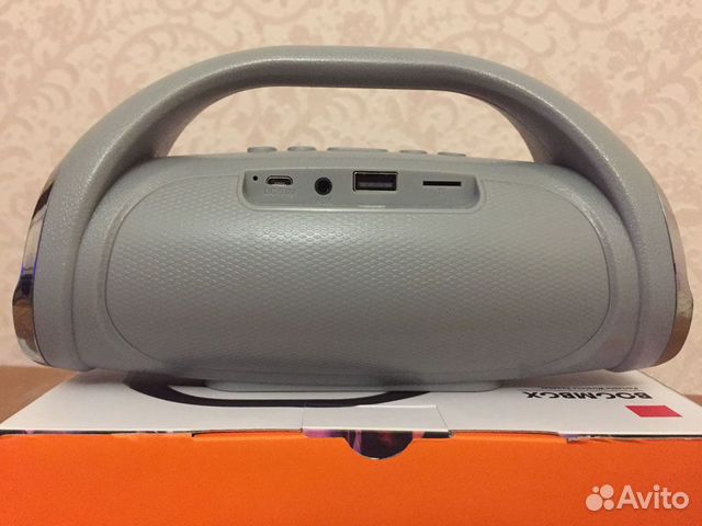 Колонка bluetooth BoomBox (3-5 часов, 3000 mAH)