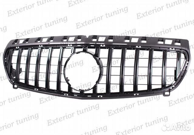 Решетка GT дизайн Mercedes A 176 черная