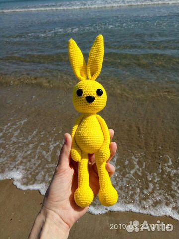 Вязаная игрушка Заяц Вязаная игрушка Заяц
