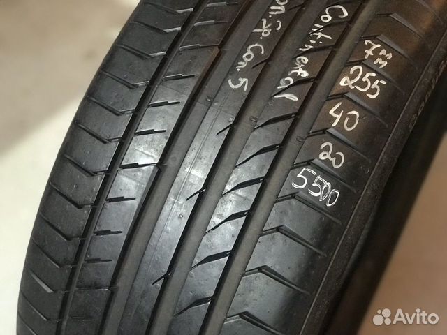 255/40/20 Continental SportContact 5 (Новое) -1 шт 255/40/20 Continental SportContact 5 (Новое) -1 шт