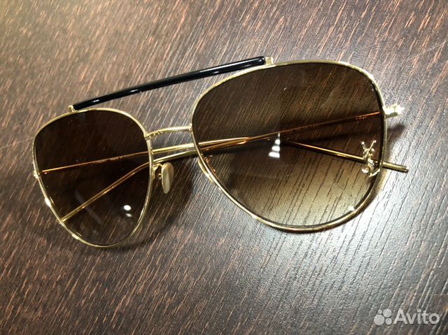 YSL солнцезащитные очки в стиле Авиатор YSL солнцезащитные очки в стиле Авиатор