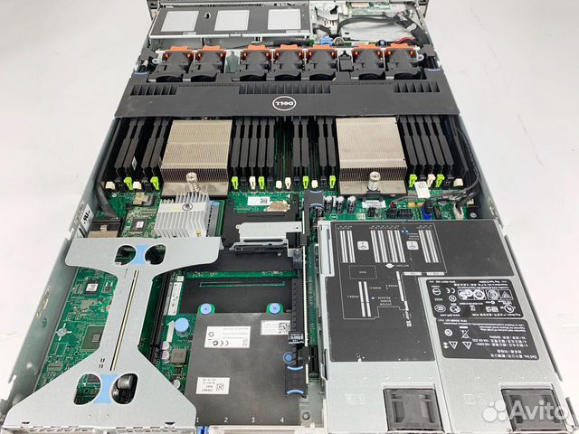Сервер dell R620 8SFF 2x E5-2643 64GB