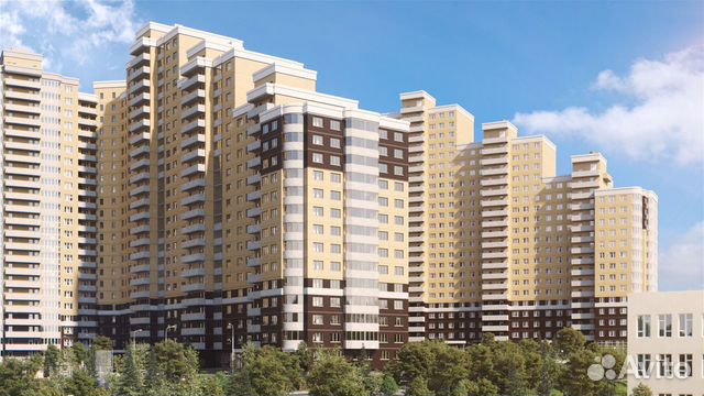 1-к квартира, 40.1 м², 23/25 эт.