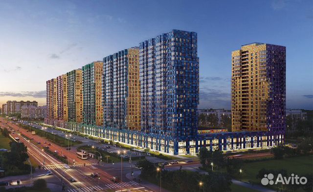 3-к квартира, 59.6 м², 21/23 эт.