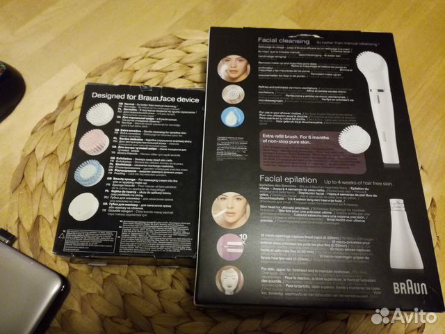 Эпилятор для лица Braun FaceSpa 832n