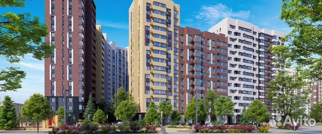 2-к квартира, 61.3 м², 10/15 эт.