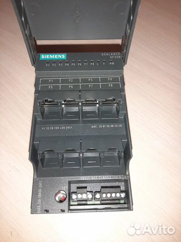 Siemens scalance XF208 6GK5208-0BA00-2AF2