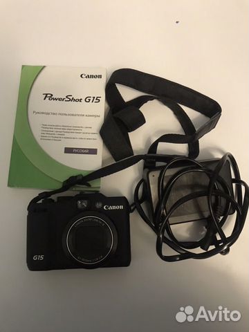 Компактный фотоаппарат Canon G15 Компактный фотоаппарат Canon G15