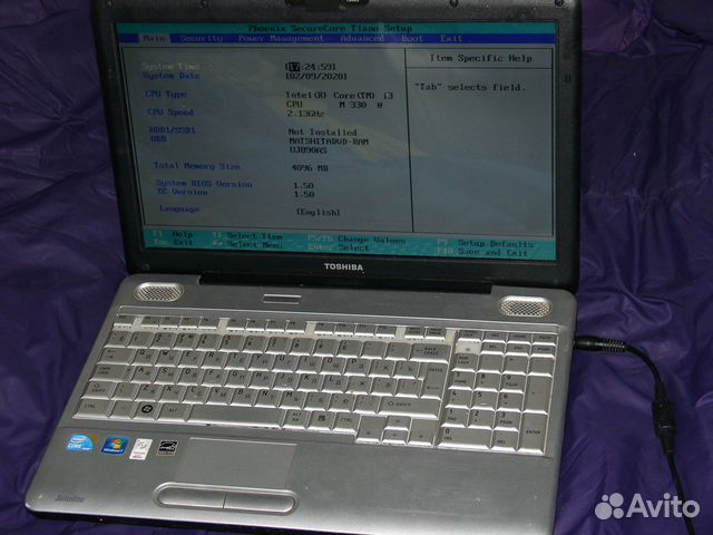 Купить Ноутбук Toshiba Satellite L500