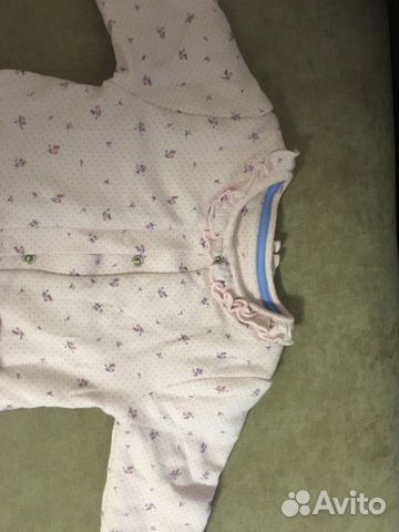Слип утеплённый Mothercare 9 мес