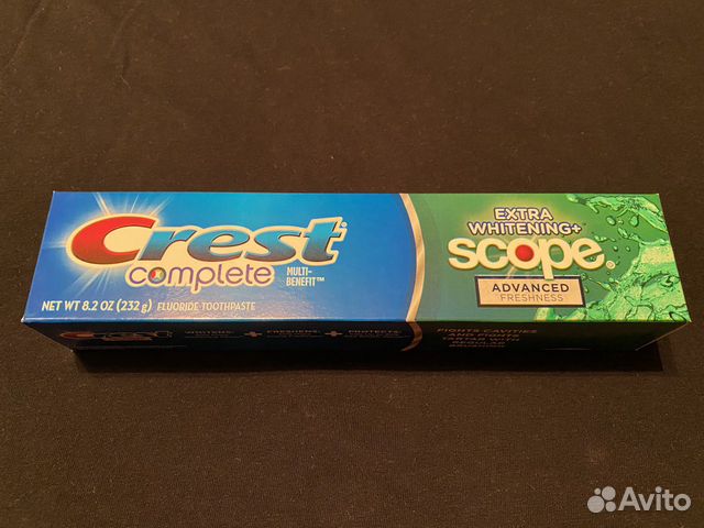 Зубная паста Crest Complete Whitening Plus Scope