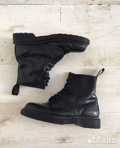 Ботинки dr. Martens 1460 mono black оригинал Ботинки dr. Martens 1460 mono black оригинал