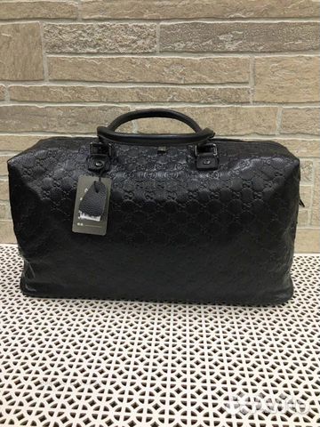 Кожаная дорожная сумка Gucci Кожаная дорожная сумка Gucci