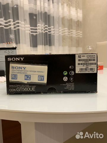 Магнитола Sony cdx-gt560ue Магнитола Sony cdx-gt560ue