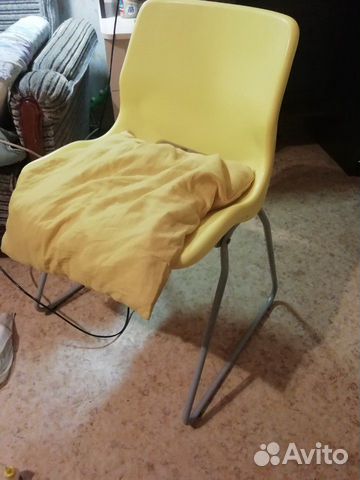 Стул жёлтый IKEA Стул жёлтый IKEA