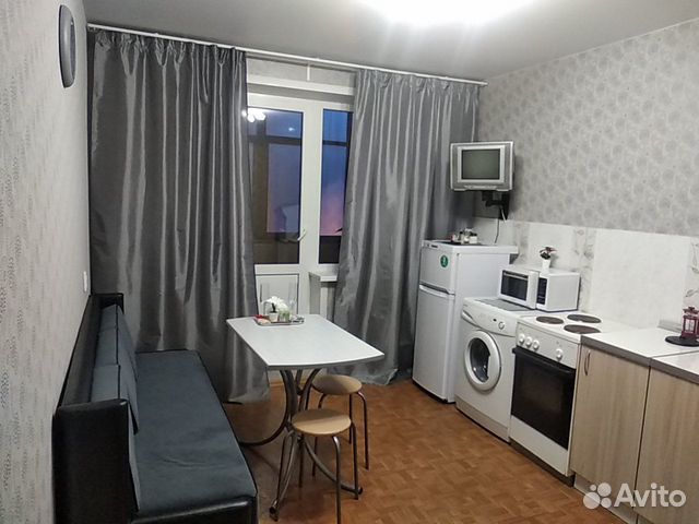 

1-к. квартира, 38 м², 3 кровати