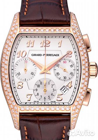 Girard Perregaux Richeville Chronograph 18K Rose G Girard Perregaux Richeville Chronograph 18K Rose G