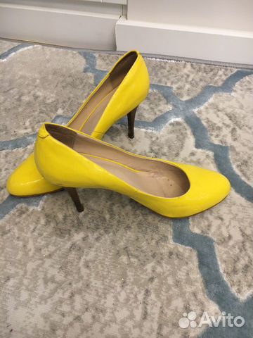 Туфли женские желтые Gudiali 39