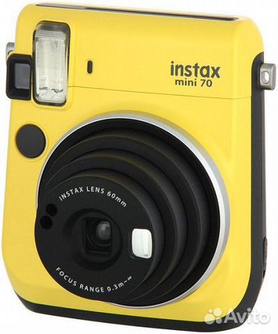 Фотоаппарат Fujifilm Instax Mini 70 Yellow Фотоаппарат Fujifilm Instax Mini 70 Yellow