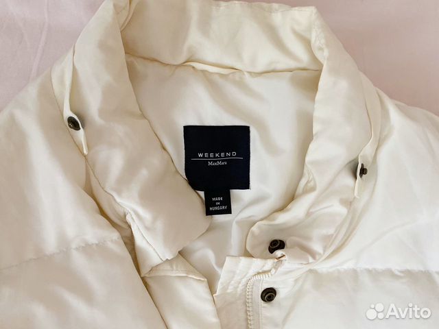 Max Mara Weekend белая куртка / пуховик / пальто