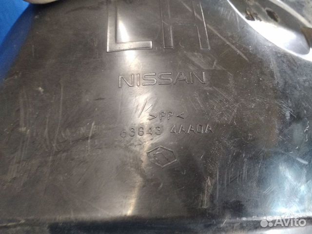 Подкрылок передний левый Nissan Almera Г15 2012