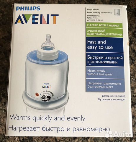 Подогреватель бутылочек и детского питания Philips Подогреватель бутылочек и детского питания Philips
