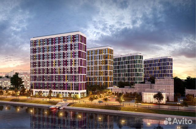 1-к квартира, 35.3 м², 20/22 эт.