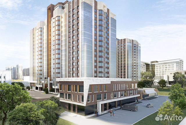2-к квартира, 55.2 м², 10/18 эт.