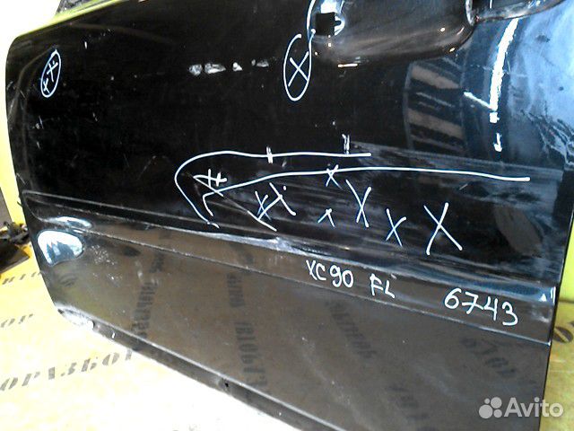 Дверь передняя левая Volvo Xc90 2002-2015 Дверь передняя левая Volvo Xc90 2002-2015