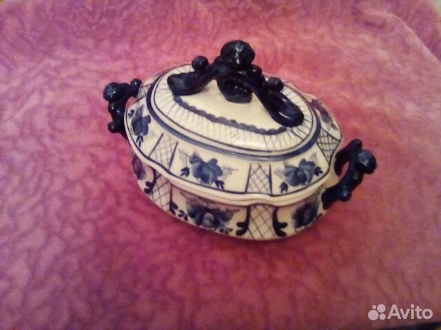 Посуда гжель ручной работы