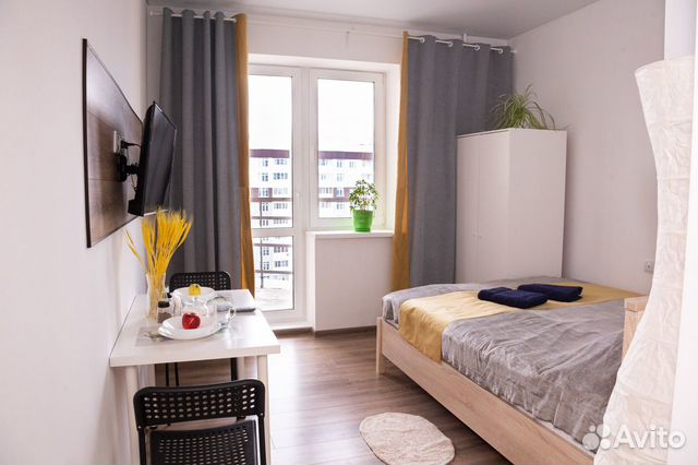

Квартира-студия, 24 м², 1 кровать