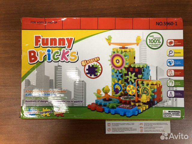 Детский конструктор Funny Bricks