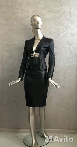 Elisabetta Franchi куртка (жакет) кожаная Новая