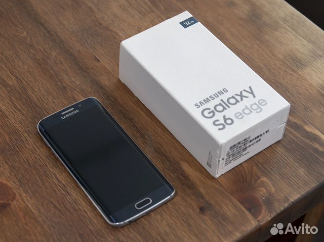 89600002925 SAMSUNG Galaxy S6 Edge G925F 32Гб черный сапфир