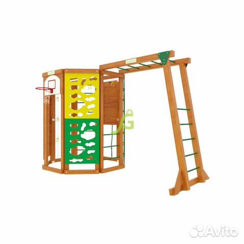 Детский спортивный комплекс WorkOut с рукоходом Детский спортивный комплекс WorkOut с рукоходом